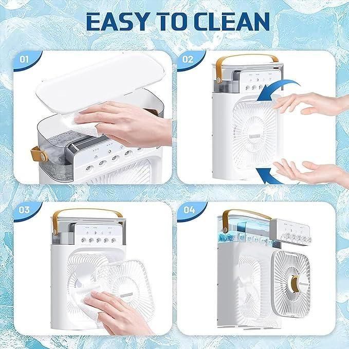 Multifunction Water Spray Mist USB electric Fan Cooler