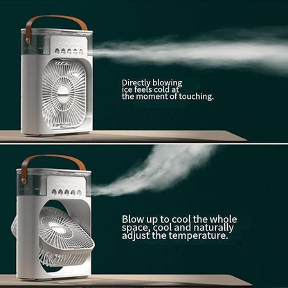 Multifunction Water Spray Mist USB electric Fan Cooler